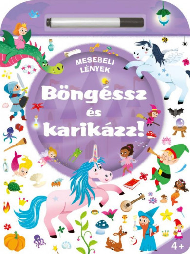 Könyv Böngéssz és karikázz! - Mesebeli lények (Napraforgó)