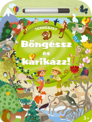 Könyv Böngéssz és karikázz! - Természet (Napraforgó)