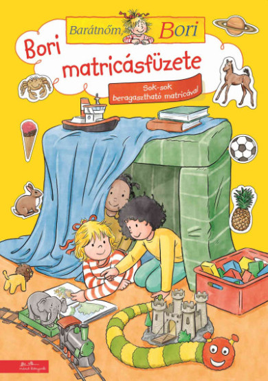 Könyv Bori matricás füzete - Barátnőm, Bori foglalkoztató (Hanna Sörensen)