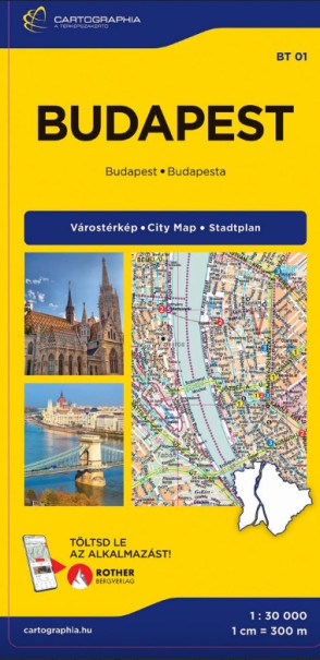 Könyv Budapest Extra keményborítós térkép 2026