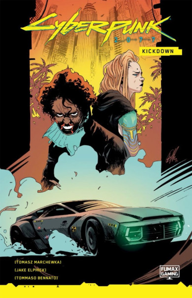 Könyv Cyberpunk 2077: Kickdown (képregény) (Tomasz Marchewka)