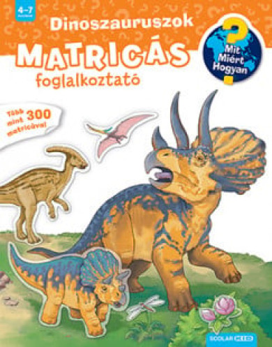 Könyv Dinoszauruszok - Matricás foglalkoztató