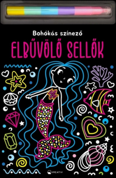 Könyv Elbűvölő sellők - Bohókás színező