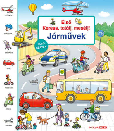 Könyv Első keress, találj, mesélj! - Járművek (Maria Höck)