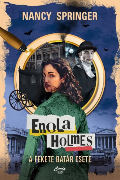 Könyv Enola Holmes - A fekete batár esete (Nancy Springer)