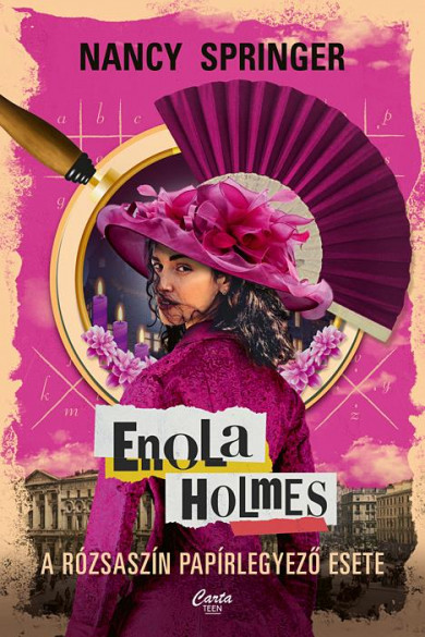 Könyv Enola Holmes - A rózsaszín papírlegyező esete (Nancy Springer)