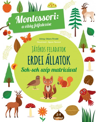 Könyv Erdei állatok - A világ felfedezése (Maria Montessori)