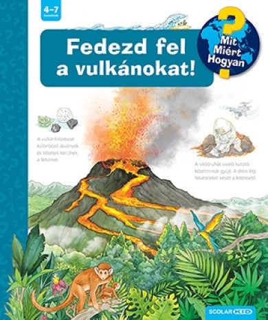 Könyv Fedezd fel a vulkánokat! (Sandra Noa)