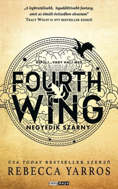 Könyv Fourth Wing - Negyedik szárny (Rebecca Yarros)