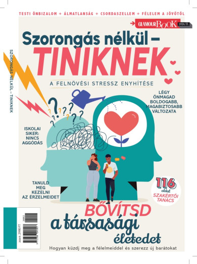 Könyv Glamour Book 2026/02 - Szorongás nélkül - Tiniknek