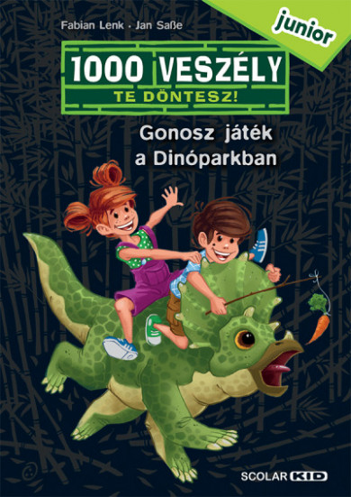 Könyv Gonosz játék a Dinóparkban - 1000 veszély - junior 1. (Fabian Lenk)