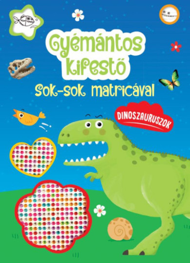 Könyv Gyémántos kifestő - Dinoszauruszok