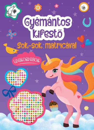 Könyv Gyémántos kifestő - Unikornisok