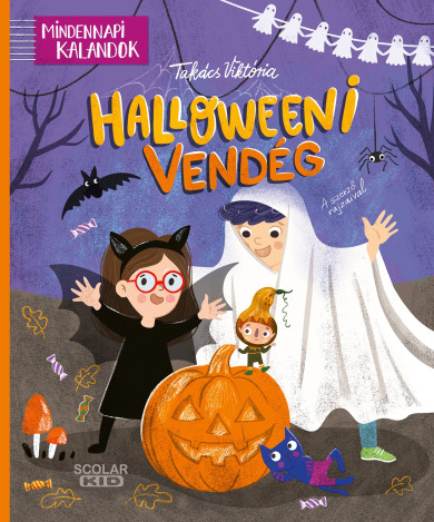 Könyv Halloweeni vendég (Takács Viktória)