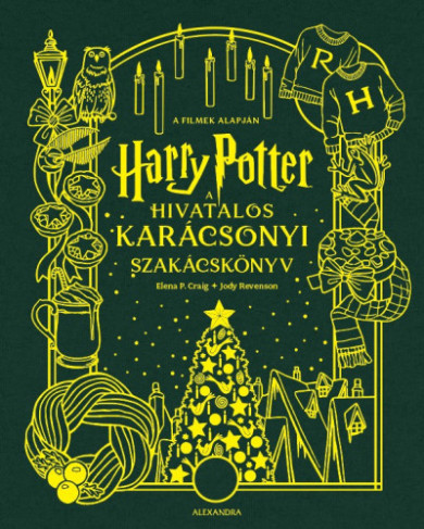 Könyv Harry Potter: A hivatalos karácsonyi szakácskönyv (Elena Craig)