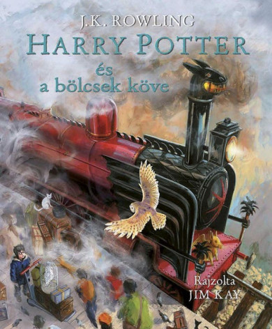Könyv Harry Potter és a bölcsek köve - Illusztrált kiadás (J. K. Rowling)