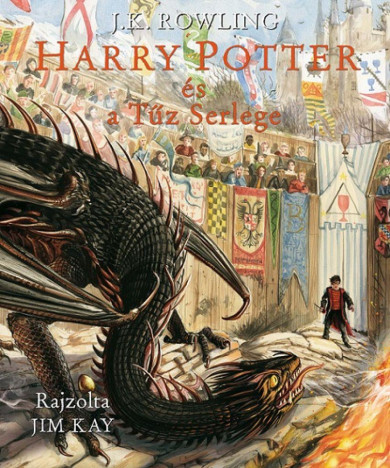 Könyv Harry Potter és a Tűz Serlege - Illusztrált kiadás (J. K. Rowling)