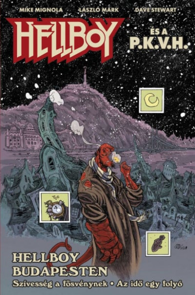 Könyv Hellboy és a P.K.V.H. - Hellboy Budapesten (Mike Mignola)
