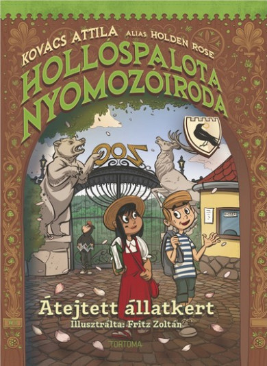 Könyv Hollóspalota nyomozóiroda - Átejtett állatkert (Kovács Attila)