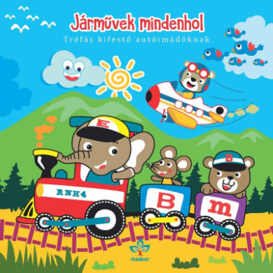 Könyv Járművek mindenhol - Tréfás kifestő autóimádóknak