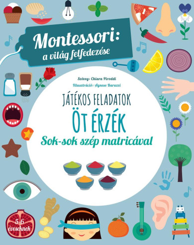 Könyv Játékos feladatok: Öt érzék (Chiara Piroddi)