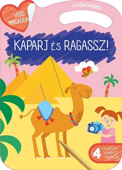 Könyv Kaparj és ragassz! - A Föld körül