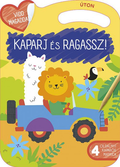 Könyv Kaparj és ragassz! - Úton