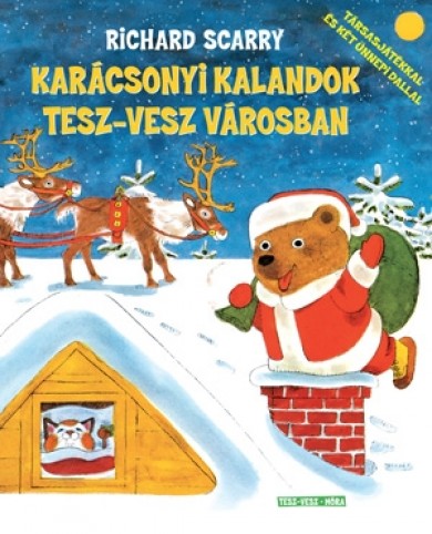 Könyv Karácsonyi kalandok Tesz-vesz városban (Richard Scarry)