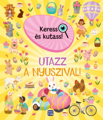 Könyv Keress és kutass! Utazz a nyuszival! (Rubie Crowe)