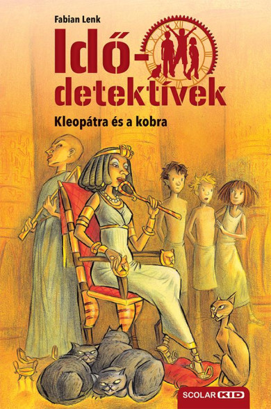 Könyv Kleopátra és a kobra - Idődetektívek 7. (Fabian Lenk)