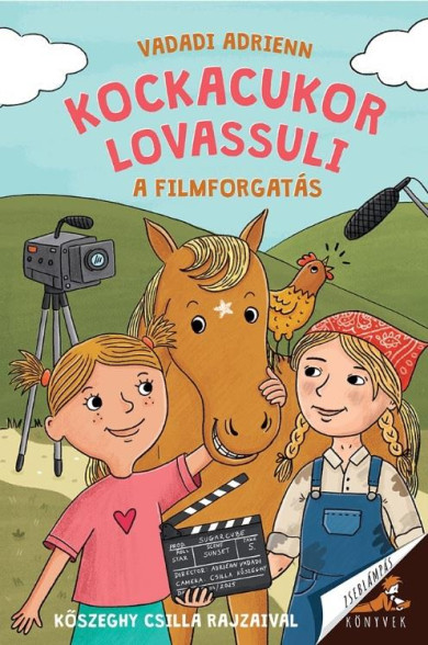 Könyv Kockacukor lovassuli - A filmforgatás (Vadadi Adrienn)