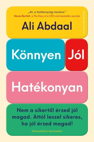 Könyv Könnyen, jól, hatékonyan (Ali Abdaal)