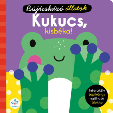 Könyv Kukucs, kisbéka! - Interaktív tapikönyv nyitható fülekkel (Amy McHugh)