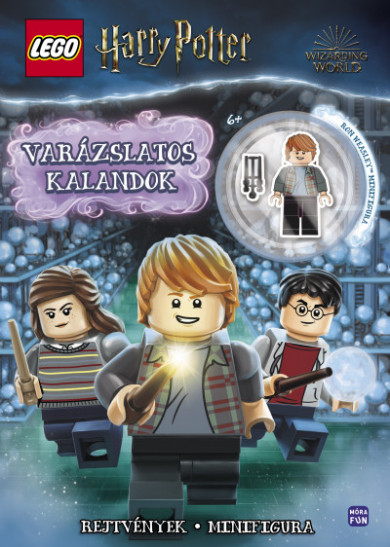Könyv LEGO Harry Potter - Varázslatos kalandok - Ajándék Ron Weasley minifig