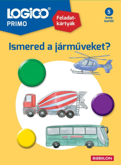 Könyv LOGICO Primo 1257 - Ismered a járműveket? (Lisa Neuzerling)