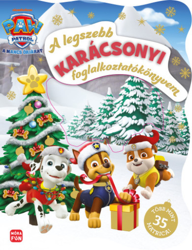 Könyv Mancs Őrjárat. A legszebb karácsonyi foglalkoztatókönyvem