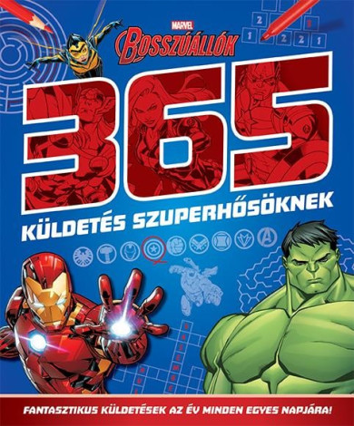 Könyv Marvel Bosszúállók - 365 küldetés szuperhősöknek