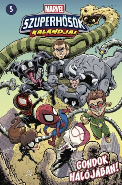 Könyv Marvel szuperhősök kalandjai 5. - Gondok hálójában! (Jim McCann)