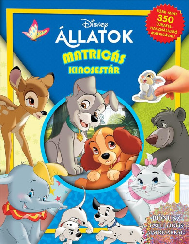 Könyv Matricás kincsestár: Disney Állatok