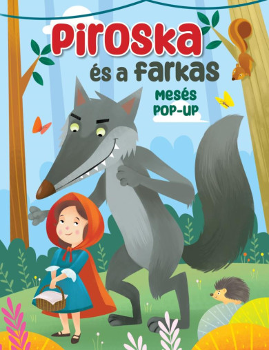 Könyv Mesés pop-up - Piroska és a farkas
