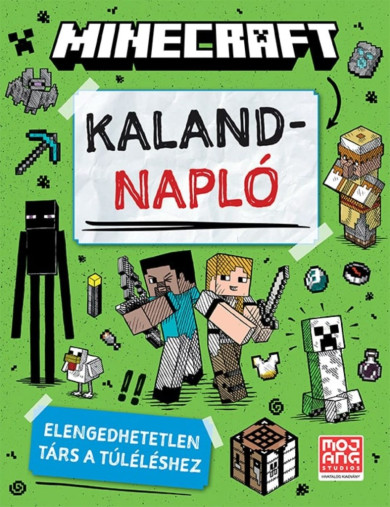 Könyv Minecraft: Kalandnapló