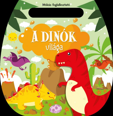 Könyv Mókás foglalkoztató - A dinók világa