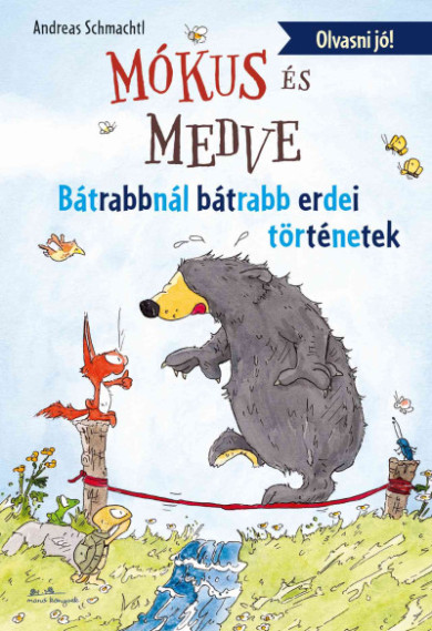 Könyv Mókus és medve - Bátrabbnál bátrabb erdei történetek (Andreas H. Schma