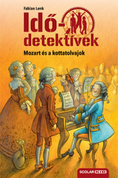Könyv Mozart és a kottatolvajok -  Idődetektívek 17. (Fabian Lenk)