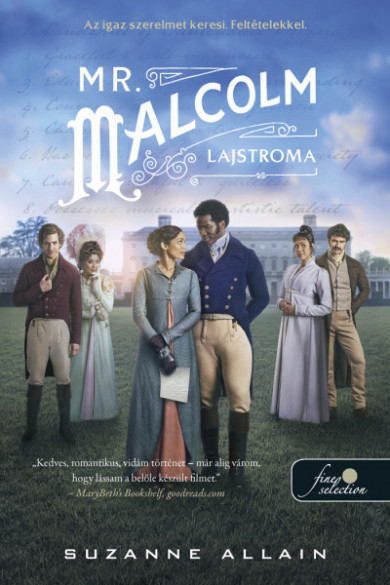 Könyv Mr. Malcolm lajstroma (Suzanne Allain)