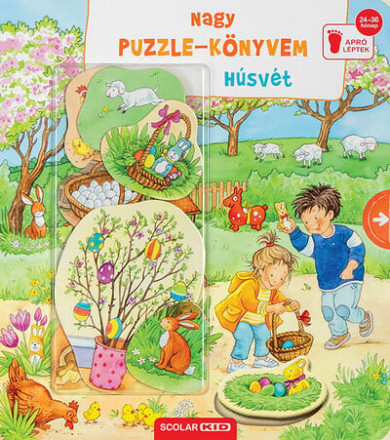Könyv Nagy puzzle-könyvem - Húsvét (Mila Rulff)