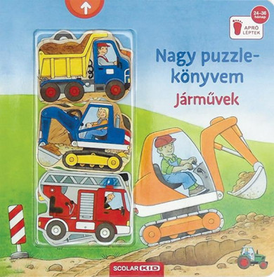 Könyv Nagy puzzle-könyvem - Járművek (Sabine Cuno)