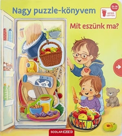Könyv Nagy puzzle-könyvem - Mit eszünk ma? (Mila Rulff)
