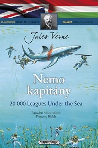 Könyv Nemo kapitány - Klasszikusok magyarul-angolul (Jules Verne)
