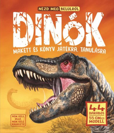 Könyv Nézd meg belülről - Dinók